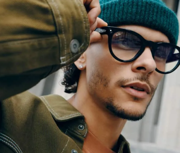 Ray Ban Meta - gorro azul