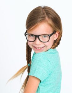 Gafas para miopía infantil en Valencia - Azul