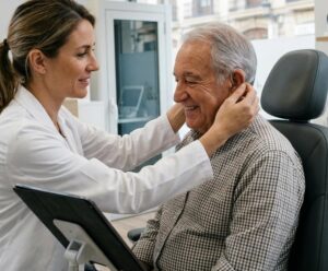 Centro de audiología en Valencia - Anciano